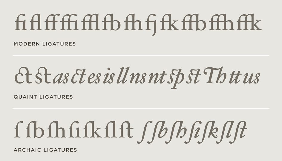 ligatures